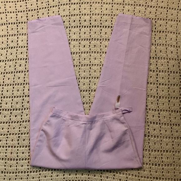Talbots Pants - Talbots NWT Silk Linen Lilac Dress Pants